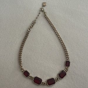 Red jewel necklace